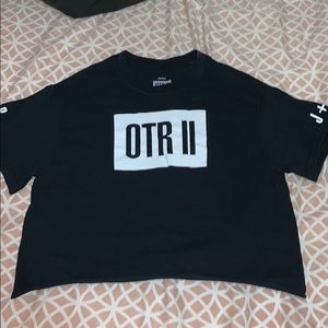 4/$20 Black Beyoncé & Jay Z On The Run II Tour Tee